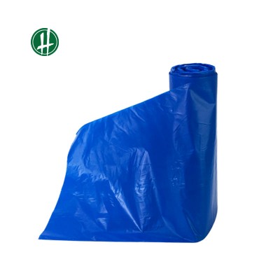 Blue Raw Material Disposable Biodegradable Garbage Plastic Poly Bag